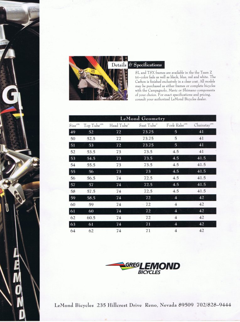FS LeMond Coors Light 63cm Columbus TSX The Paceline Forum